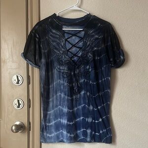 Affliction Oversized Live Past Tee